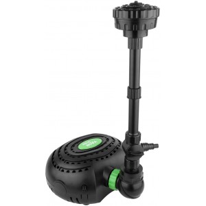 Фонтан насос с насадками NFPX 15000 л/ч ECO 135W AquaNova для пруда сада