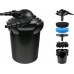 Напорный фильтр AquaNova NPF-10 UV-7W для пруда 2-4 м3 для УЗВ