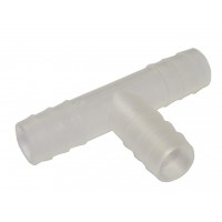 Тройник 12 мм для шланга 1 шт пластик