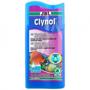 JBL Clynol 100 мл для очистки воды в аквариуме на 400 л 25190