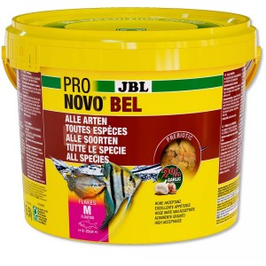 JBL ProNovoBel M 5.5 л пластівці корм для всіх видів акваріумних риб 3110900