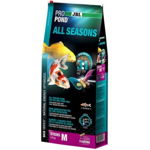 Корм JBL ProPond All Seasons Sticks M 5.8 кг 32 л для ставкових риб