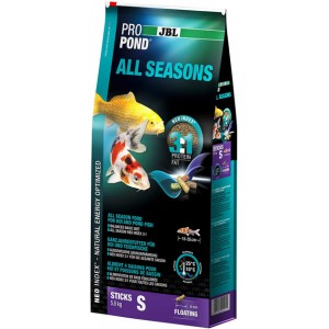 JBL ProPond All Seasons S 5.8 кг 32 л всесезонний корм для ставкових риб
