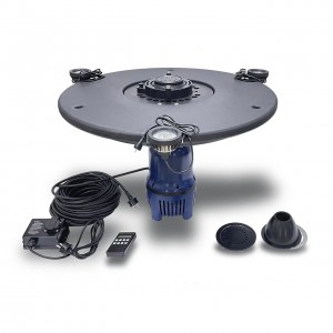 Плавающий фонтан Jebao FJ-500 LED с контроллером аэратор для водоема