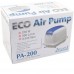 Компресор мембранний Jebao PA-200 210W 200 л/хв 220V аератор для ставка УЗВ септика