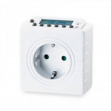 Таймер з розеткою електронний Feron TM211 тижневий