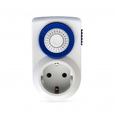 Таймер с розеткой механический Feron TM50 суточный