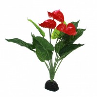 Искусственное растение Repti-Zoo Anthurium TP013 для террариума