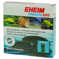Фильтрующие прокладки с активированным углем для Eheim Сlassic 250