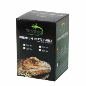 Нагрівальний кабель Terrario Premium Repti Cable 9 м 80W для тераріума