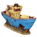 Декорація затонулий корабель Hobby MS Arkona 29x11x17см для акваріума