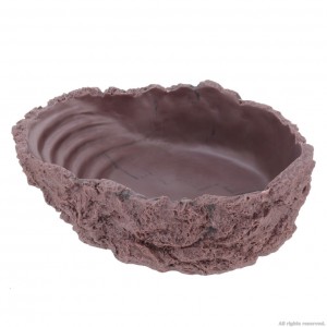 Поїлка та миска для купання Hobby Drinking Bowl XL 27x21x8 см grey для тераріума