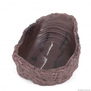 Поилка и миска для купания Hobby Drinking Bowl S 9x7x3 см grey для террариума