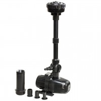 Фонтан насос с насадками NCM 10000 л/ч ECO 75W AquaNova для пруда сада