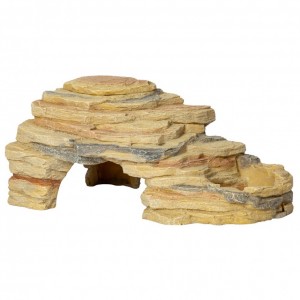 Печера Repti-Zoo Leopard Gecko Rock Set 27x16x13см для тераріума