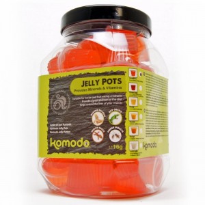 Корм полуничний в гелі Komodo Jelly Pot Strawberry Jar для тераріума