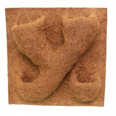 Фон структурированный из кокосового волокна 40x40см для террариума