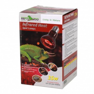 Інфрачервона нагрівальна лампа Repti-Zoo Infrared Heat 35W для тераріума