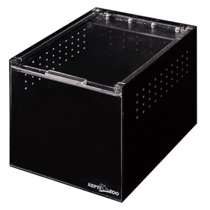 Террариум из акрила Repti-Zoo BlackBox 20x15x15см (RZ-ACR03B)