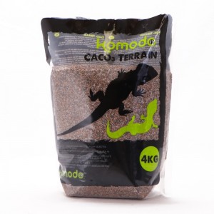 Песок съедобный для рептилий Komodo CaCo3 Sand Blended 4кг для террариума