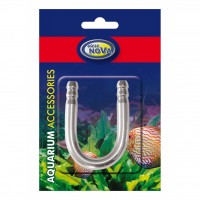 U образная трубка металлическая Aqua-Nova для шланга 4/6 мм для стекла до 15 мм