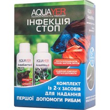 Aquayer Інфекція Стоп - набір для лікування риб