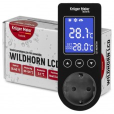 Термостат Kruger Meier Wildhorn LCD 1100 Вт для акваріума та тераріума