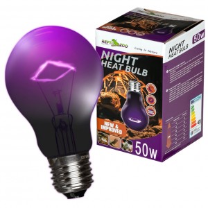 Ночная лампа с подогревом Repti-Zoo Night Heat Bulb 50W MHL50