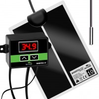 Нагревательный мат 30x20 см с термостатом Terrario Amantea 2.0 10W