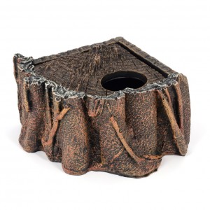 Декорация укрытие Hobby Liana Corner M 17x12x6см для террариума