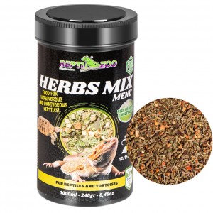 Рослинна суміш для рептилій і черепах Repti-Zoo Herbs Mix Menu 1000мл