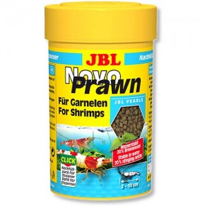 JBL NovoPrawn 100 мл основний корм для креветок в гранулах 30276