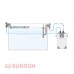 Зовнішній фільтр SunSun HW-3000 Full UV для акваріума 200-700 л з УФ лампою