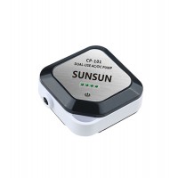 Компрессор на аккумуляторе SunSun CP-101 90 л/ч для аквариума 40-100 л