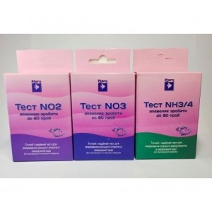 3 теста: NO3 NO2 NH3. Азотный цикл. Тесты для воды Ptero со скидкой!