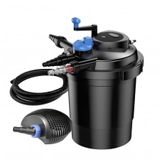 Фильтр SunSun CPF-5000T UV-11W комплект с насосом для пруда 4-8 м3 для УЗВ