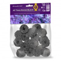 Плашки для посадки кораллов Aquaforest Frag Rocks Black 24шт