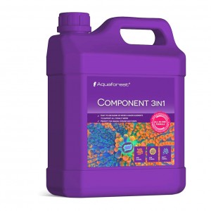 Aquaforest Component 3in1 1л макро та мікроелементи для морських акваріумів