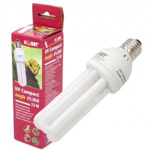 Ультрафиолетовая лампа Hobby UV Compact Jungle 4.0 UVB 23W для террариума