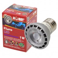 Ультрафиолетовая ночная лампа Hobby Fluro LED 1 W для террариумов HB37600