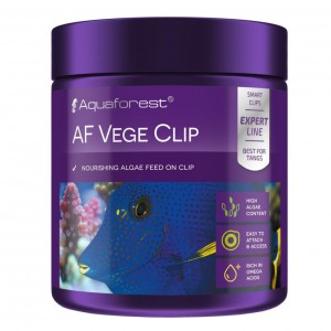 Aquaforest AF Vege Clip 100 г кліп-корм з водоростями для морських риб