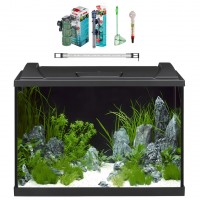 EHEIM aquaproLED 84 аквариумный комплект на 84 литра черный 0340698