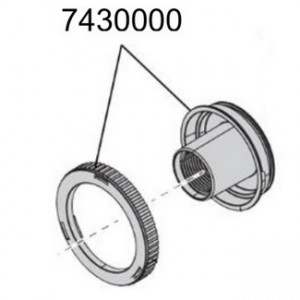 Крышка насоса для Eheim skimmarine 600 (7430000)