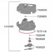 Голова для фильтра Eheim classicVARIO+e 250 (2214) (1414000)