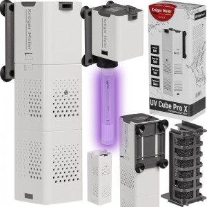 Фільтр УФ стерилізатор KM Cube Pro X UV 5W для акваріума 80-150 л