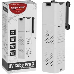 Фильтр УФ стерилизатор KM Cube X UV 5W для аквариума 80-150 л