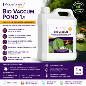 Біологічний засіб для очищення ставка від мулу Aquaforest Bio Va