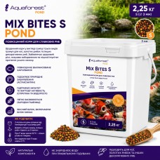 Корм для кої та ставкових риб 3мм Aquaforest Mix Bites S POND 2,