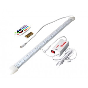 LED лампа 66см RGB з пультом Crystal Led XL-A30(80) 10Вт для акваріума 66-80 см